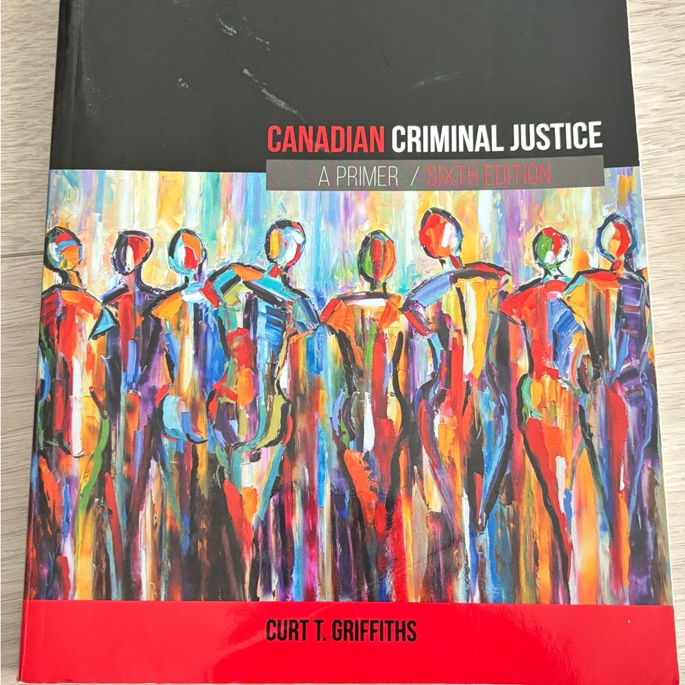 Canadian Criminal Justice Textbook
